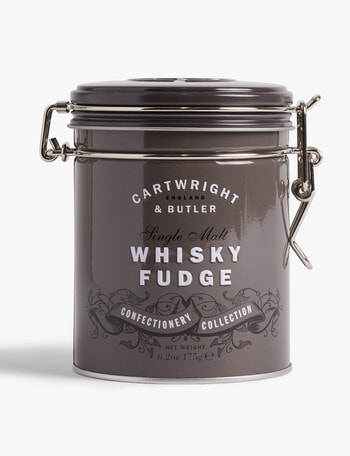 Cartwright & Butler Fudge Whiskey Tin, 175g product photo
