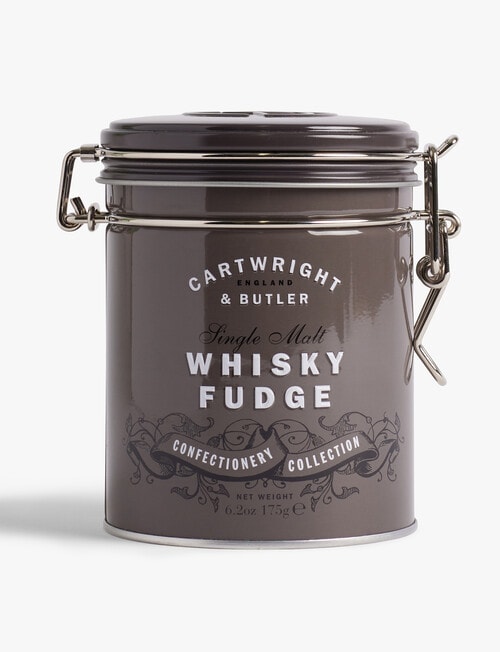 Cartwright & Butler Fudge Whiskey Tin, 175g product photo