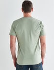 Chisel Ultimate Crew Tee, Sage product photo View 02 S