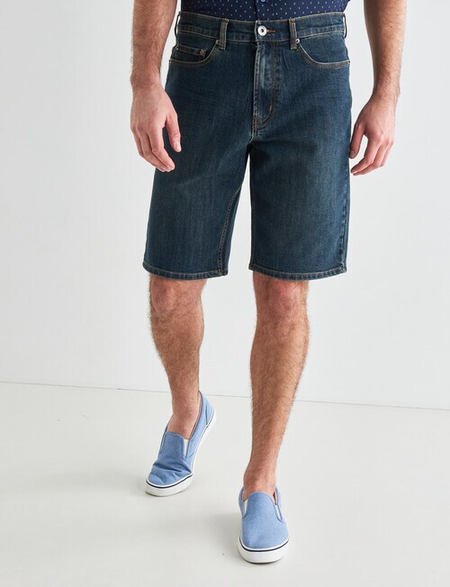 Chisel Classic Denim Short, Indigo - Shorts