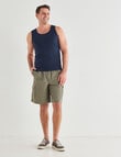 Chisel Ultimate Singlet, Navy product photo View 03 S