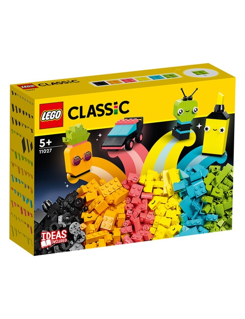 LEGO Classic Creative Neon Fun, 11027 product photo View 02 L