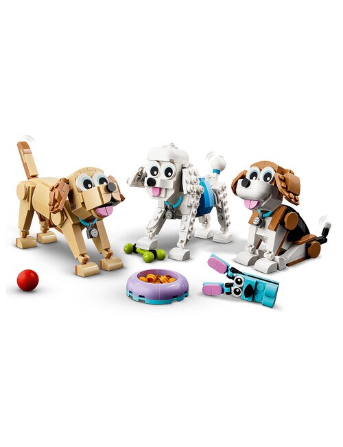 LEGO Creator 3-in-1 Adorable Dogs, 31137 - Lego & Construction
