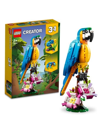 LEGO Creator 3-in-1 Exotic Parrot, 31136 product photo
