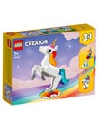 LEGO Creator 3-in-1 Magical Unicorn, 31140 product photo View 02 S