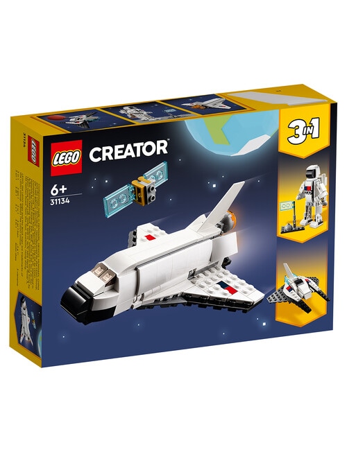 LEGO Creator 3-in-1 Space Shuttle, 31134 product photo View 02 L