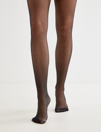 Levante Gina Shimmer Tights, Nero product photo