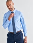 Laidlaw + Leeds Mid Dobby Long Sleeve Shirt, Blue product photo