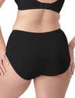Triumph Lacy Minimiser Maxi Brief, Black product photo View 02 S