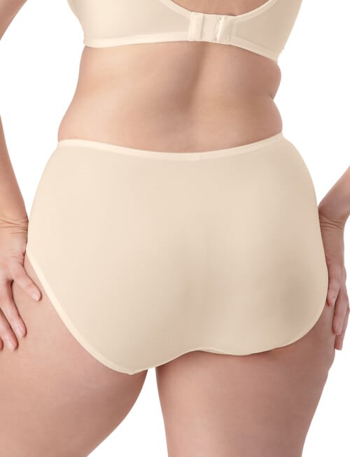 Triumph Lacy Minimiser Maxi Brief, Beige product photo View 02 L