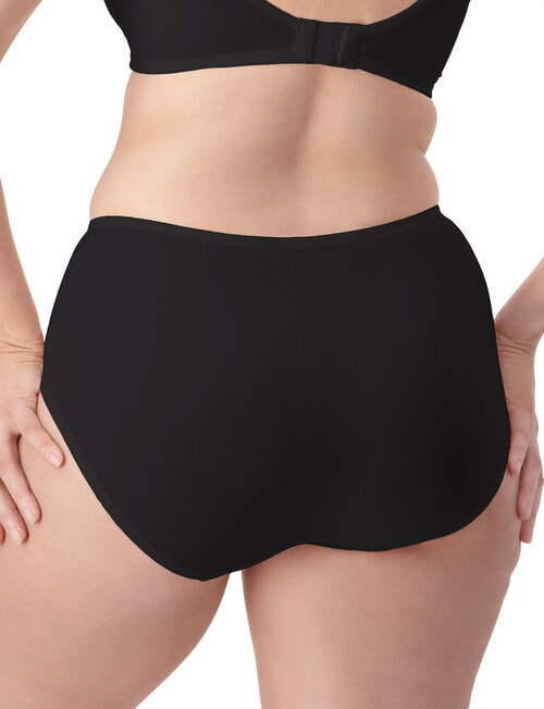 Triumph Lacy Minimiser Maxi Brief, Black product photo View 02 L
