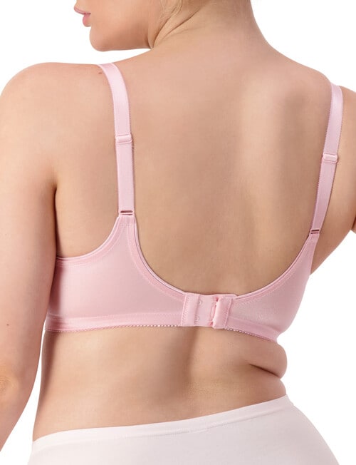 Triumph Embroidered Minimiser Bra, 2-Pack, Pink & Chocolate, D-G product photo View 02 L
