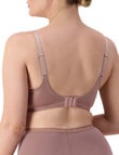 Triumph Embroidered Minimiser Bra, 2-Pack, Pink & Chocolate, D-G product photo View 05 S