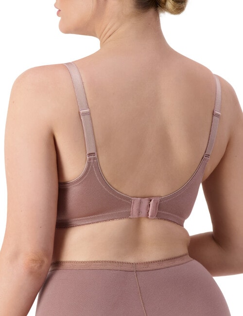 Triumph Embroidered Minimiser Bra, 2-Pack, Pink & Chocolate, D-G product photo View 05 L