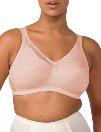 Triumph Endless Comfort Wirefree Bra, Fig Pink, C-F product photo