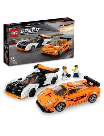LEGO Speed Champions McLaren Solus Gt & McLaren F1 Lm, 76918 product photo