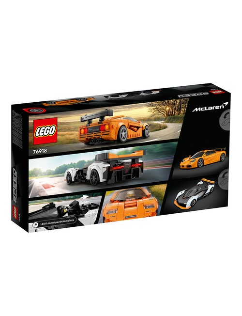 LEGO Speed Champions McLaren Solus Gt & McLaren F1 Lm, 76918 product photo View 06 L
