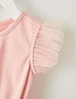 Teeny Weeny All Dressed Up Charlotte Dress, Blush product photo View 04 S