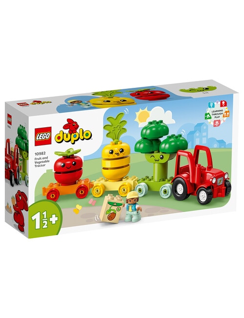 LEGO DUPLO Fruit And Vegetable Tractor, 10982 product photo View 02 L