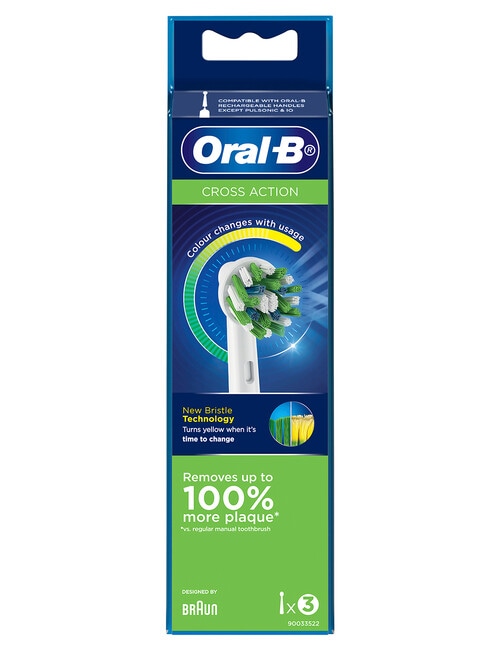 Oral B Cross Action Refills, 3-Pack, EB50-3 product photo View 06 L