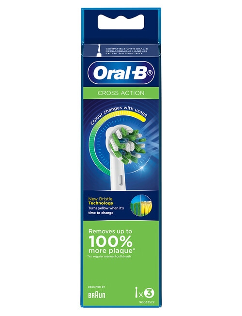 Oral B Cross Action Refills, 3-Pack, EB50-3 product photo View 06 L