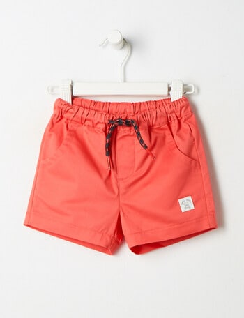 Teeny Weeny Woven Shorts, Red product photo