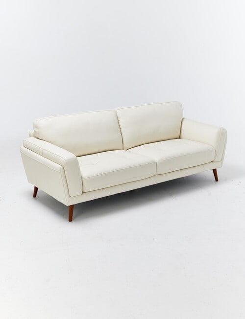 LUCA Furniture Hendrix Leather 3 Seater Sofa product photo