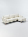 LUCA Furniture Hendrix Leather 2.5 Seater with Right Hand Chaise product photo