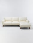 LUCA Furniture Hendrix Leather 2.5 Seater with Right Hand Chaise product photo View 02 S