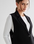 State of play Patti Vest Jacket, Black product photo View 04 S