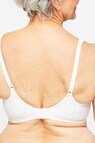 Playtex Comfort Revolution T-Shirt Bra, Swirl White, A-D product photo View 03 S