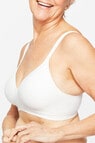 Playtex Comfort Revolution T-Shirt Bra, Swirl White, A-D product photo View 02 S