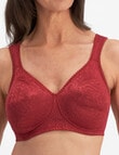 Playtex Ultimate Lift & Support Bra, Red Lipstick, B-E product photo