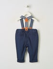 Teeny Weeny All Dressed Up Pants, Navy product photo View 02 S