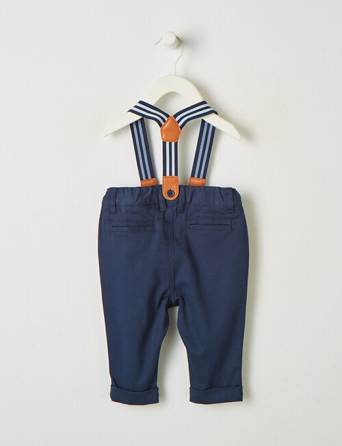 Teeny Weeny All Dressed Up Pants, Navy product photo View 02 L