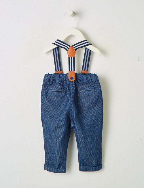 Teeny Weeny All Dressed Up Pants, Blue product photo View 02 L