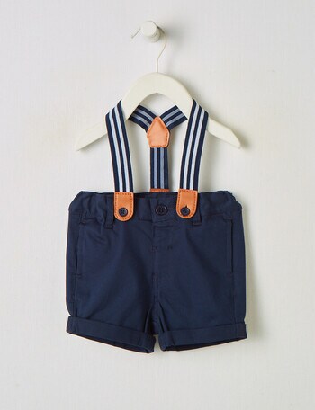 Teeny Weeny All Dressed Up Shorts, Navy product photo