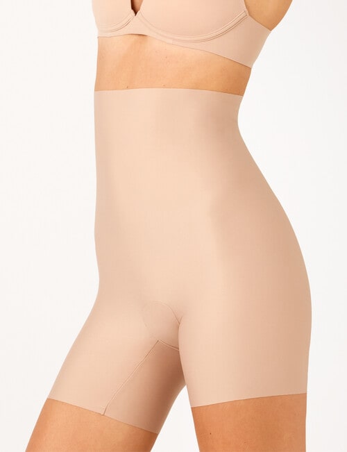 Ambra Laser, Hi Waisted Mid-Thigh, Praline, 8-16 product photo View 02 L