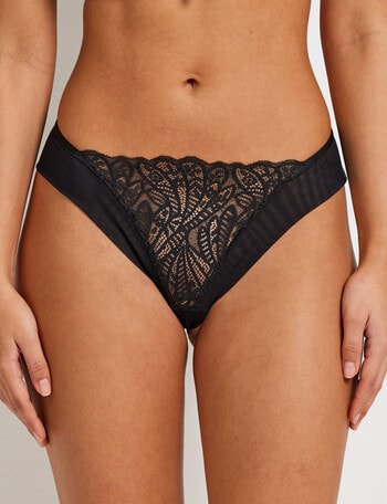 Perfects After Dark Amour Gee Brief, Black, 8-16 product photo