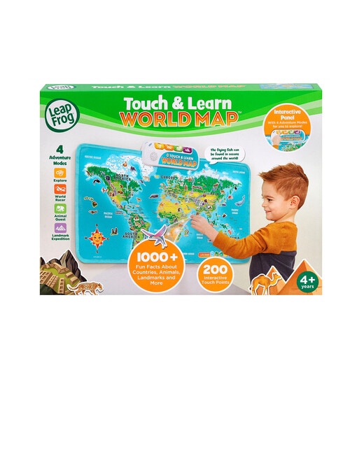 Leap Frog Interactive World Map product photo