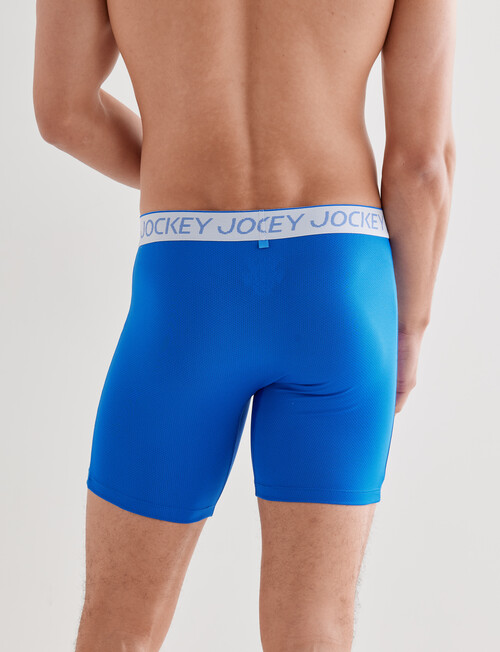 Jockey Performance Stay Cool Midway Trunk, Royal Blue product photo View 02 L