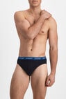 Jockey Cotton Brief, 4-Pack, Black product photo View 07 S