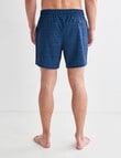 Gasoline Solid Swim Short, Navy product photo View 02 S