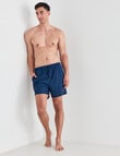 Gasoline Solid Swim Short, Navy product photo View 03 S