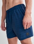 Gasoline Solid Swim Short, Navy product photo View 04 S
