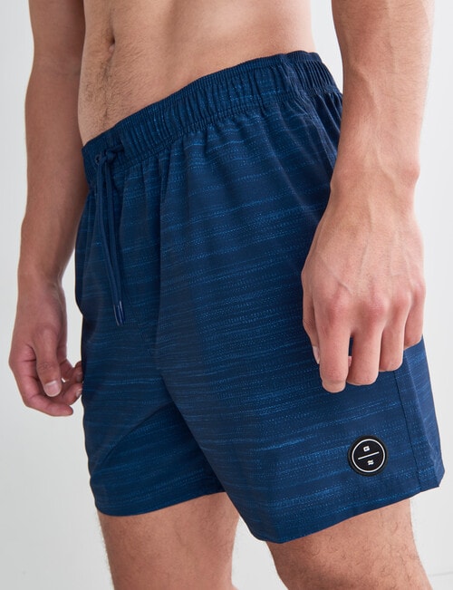 Gasoline Solid Swim Short, Navy product photo View 04 L