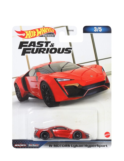 Hot Wheels Premium Fast & Furious, Assorted product photo View 08 L