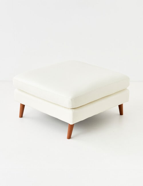 LUCA Furniture Hendrix Leather Ottoman product photo View 02 L
