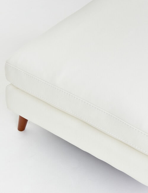 LUCA Furniture Hendrix Leather Ottoman product photo View 03 L
