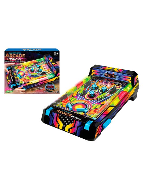 Games Electronic Arcade Pinball Games, Cards & Puzzles